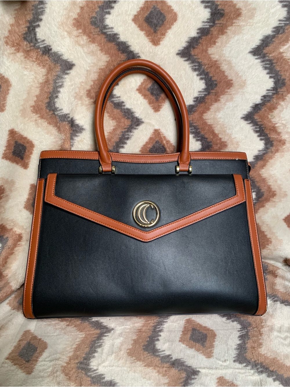 CLUCI Leather Briefcase for Women 15.6 Inch Laptop Business Computer Ladies Work